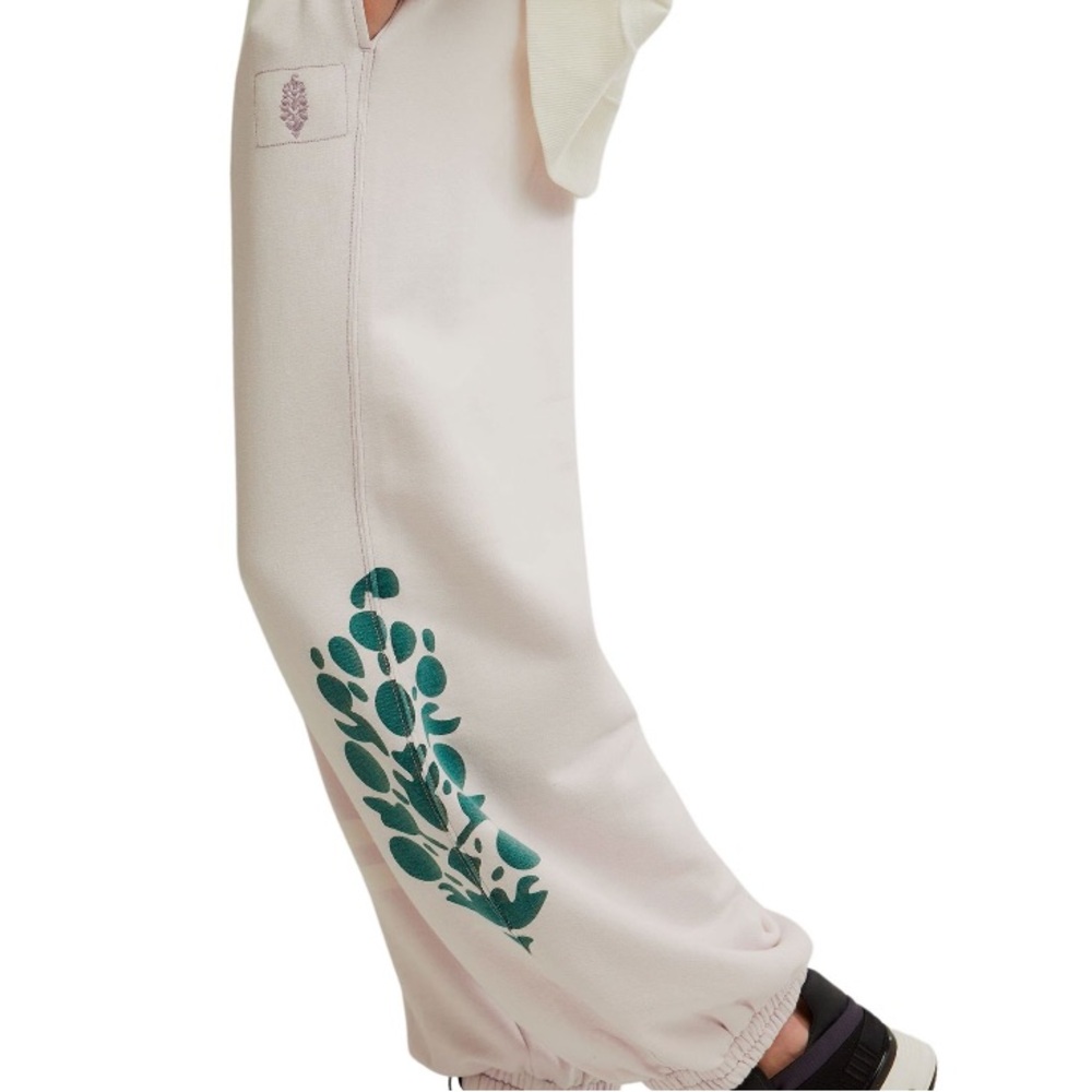 Free People Movement All Star Logo Pants - Rose Quartz